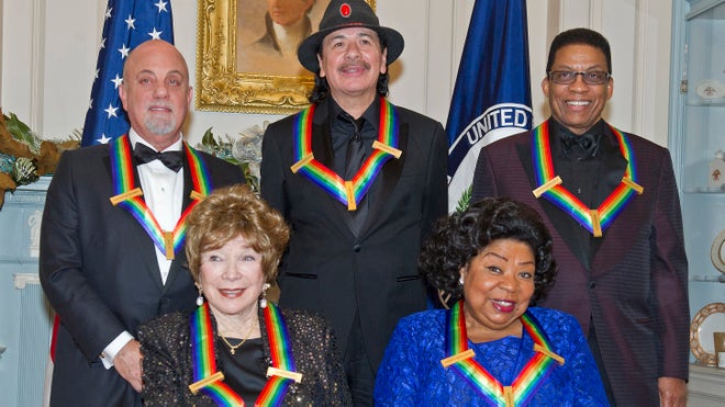 Carlos Santana, Four Others Receive Kennedy Center Honors